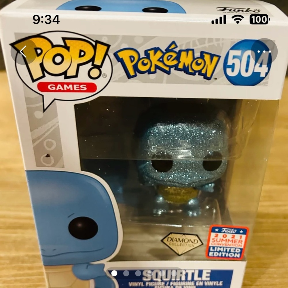 Funko Pop! Pokémon Diamond Squirtle